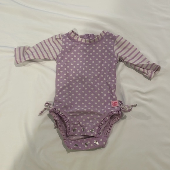 EUC Bundle of 6 Ruffle Butts Swimsuits 0-3M - Picture 8 of 13